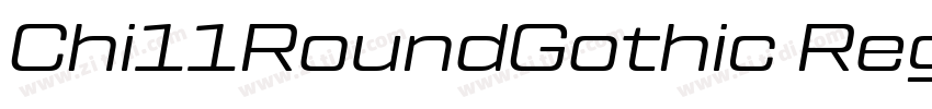 Chi11RoundGothic Reg字体转换